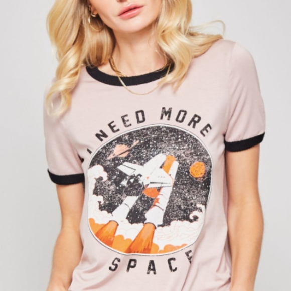 Promesa Tops - I Need More Space Graphic Tee ( NEW )